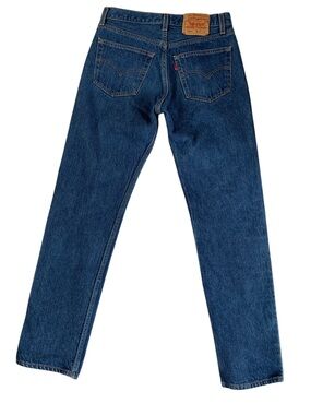 Vintage Levi's 501xx Made in USA Mid Wash Denim Jeans Fits 29.5x33